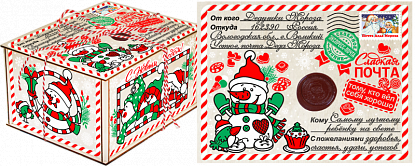 Купить Подарок Посылка СЛАДКАЯ ПОЧТА 20х11х15,5, 700  