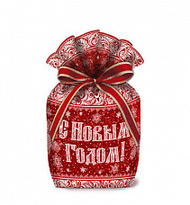 Купить Подарок Мешочек Красный (комплектуется лентой)