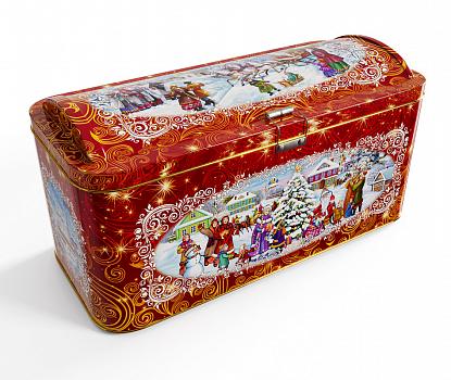 Купить Уп. ЛАРЕЦ УСЛАДА (конгрев, шкатулка с замком). 11,5х25,5х12,5 см, 1500 гр.  